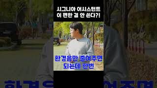 시그니아 어시스턴트 이 편한 걸 안 쓴다⁉